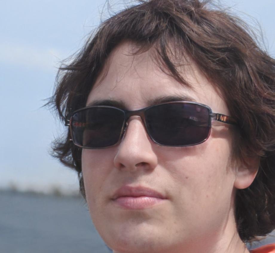 Ritratto di Giacomo Torriani, docente di macrofotografia